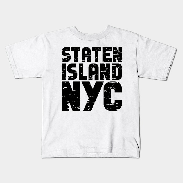 Staten Island Kids T-Shirt by colorsplash